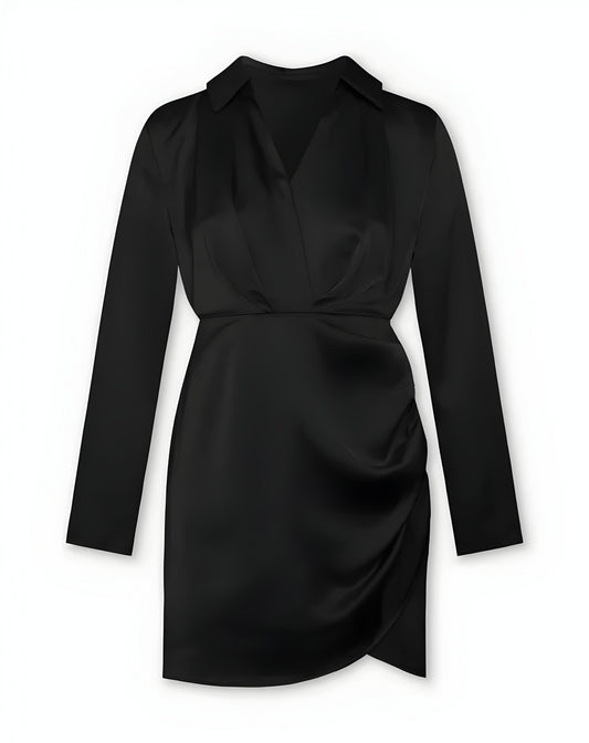 Dracen | Elegante satijnen jurk