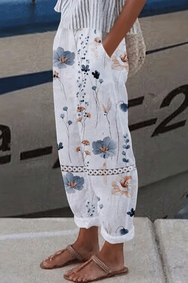 Aansluitende en luchtige broek