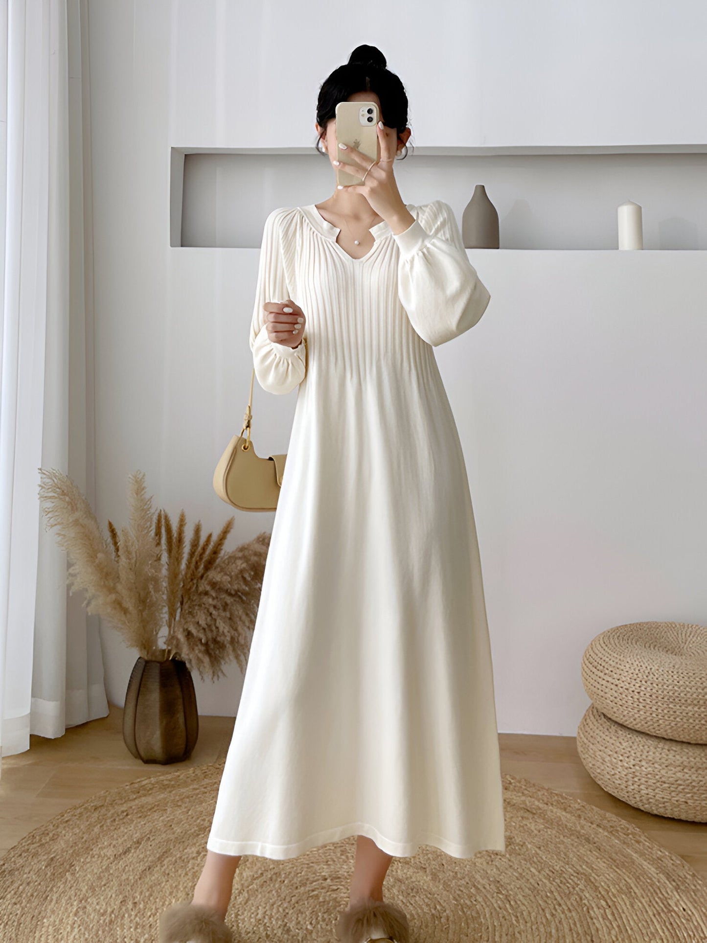 Leah | Moeiteloos chique gebreide jurk