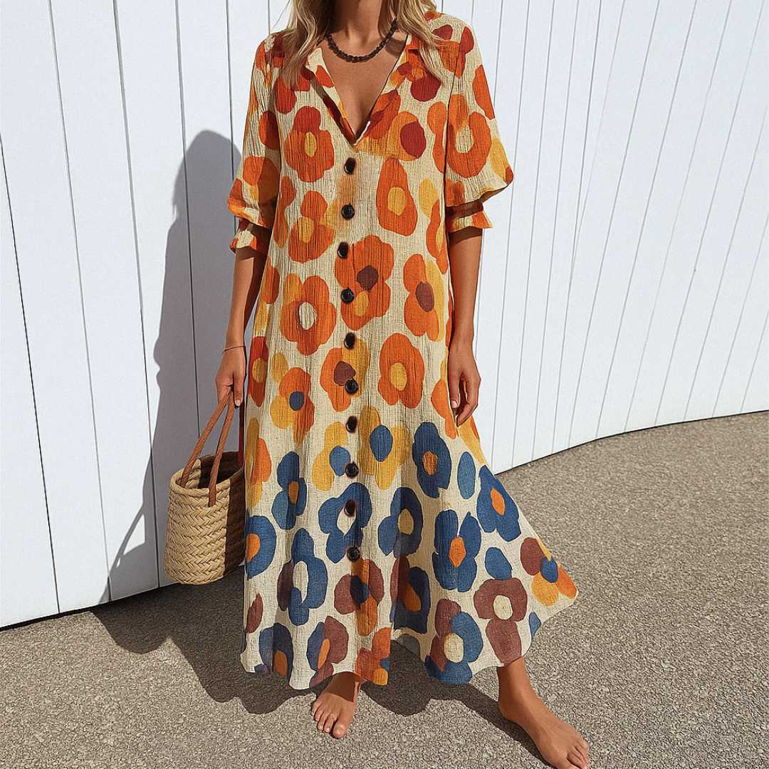 Aimee | Elegant Afslankende Zomer Jurk voor Dames