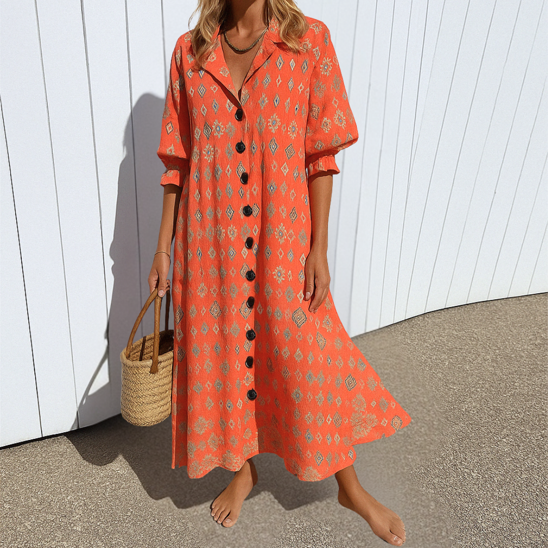 Aimee | Elegant Afslankende Zomer Jurk voor Dames