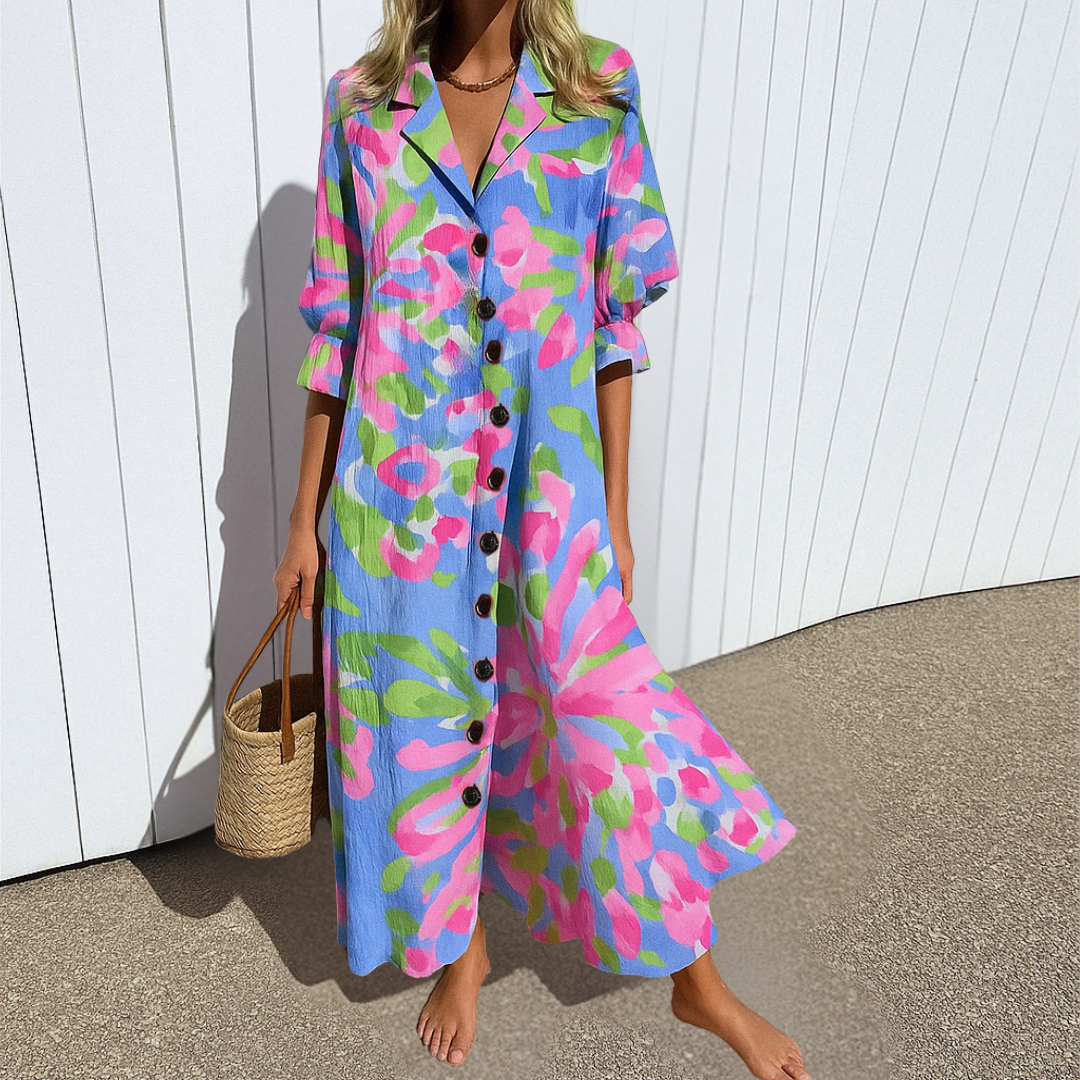 Aimee | Elegant Afslankende Zomer Jurk voor Dames