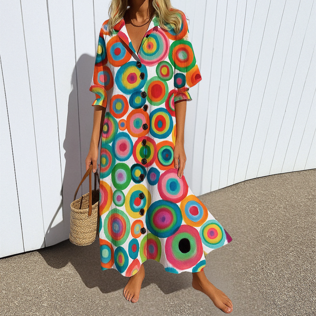 Aimee | Elegant Afslankende Zomer Jurk voor Dames