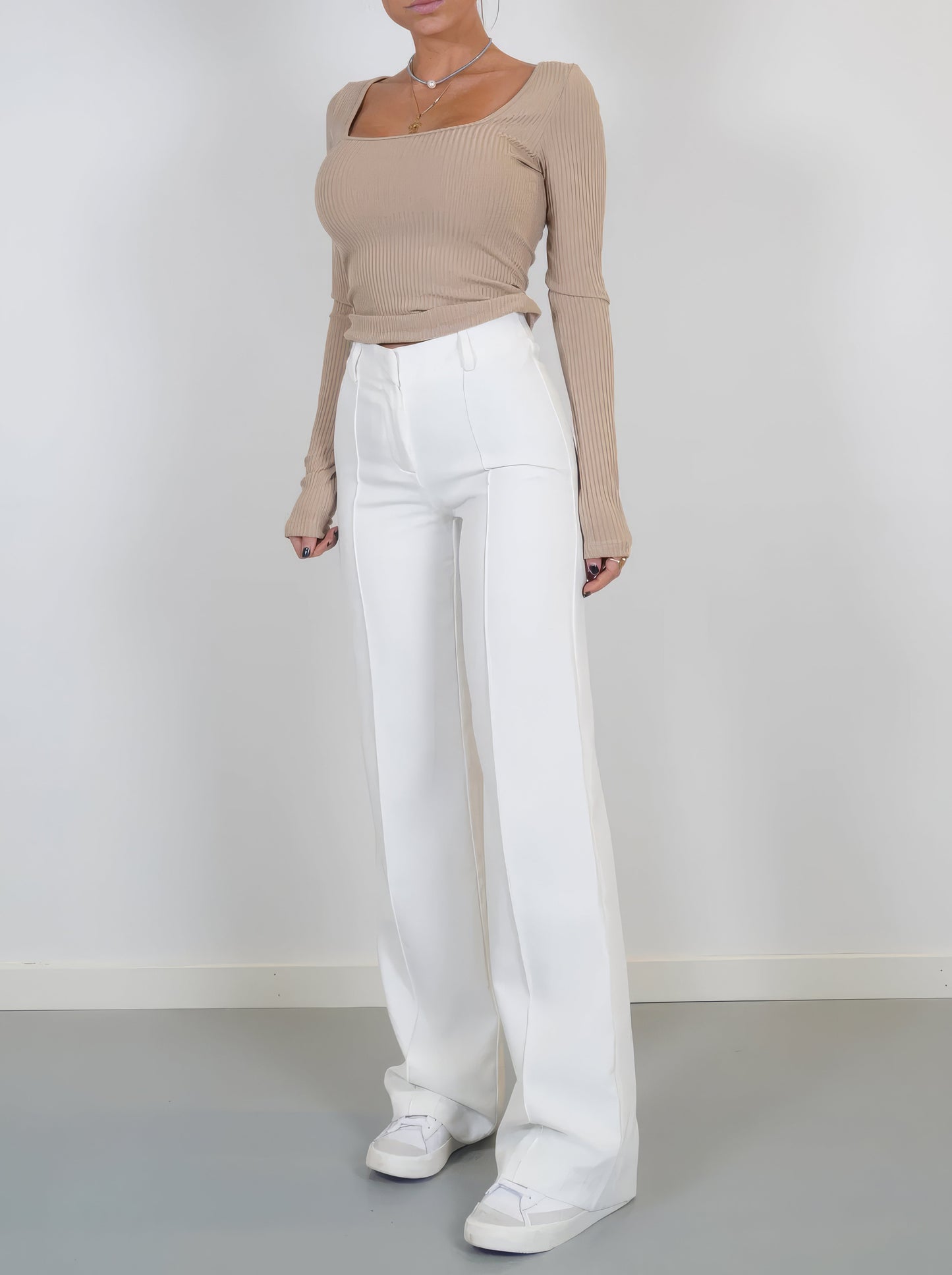 Elianny - Casual Geplooide Broek voor Vrouwen