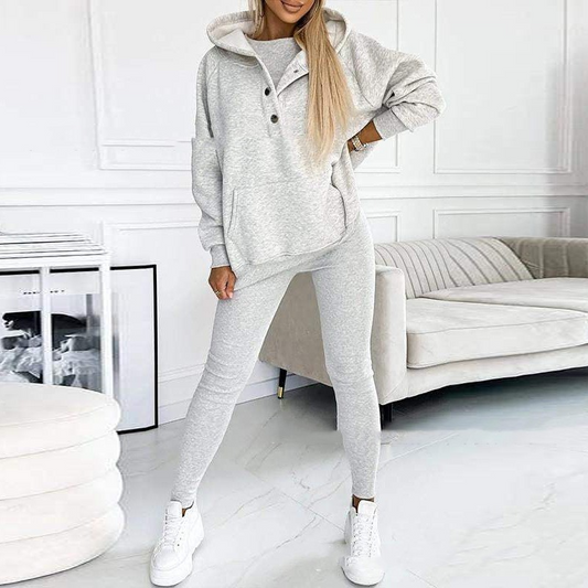 Knusse loungeset van 3 Agathe
