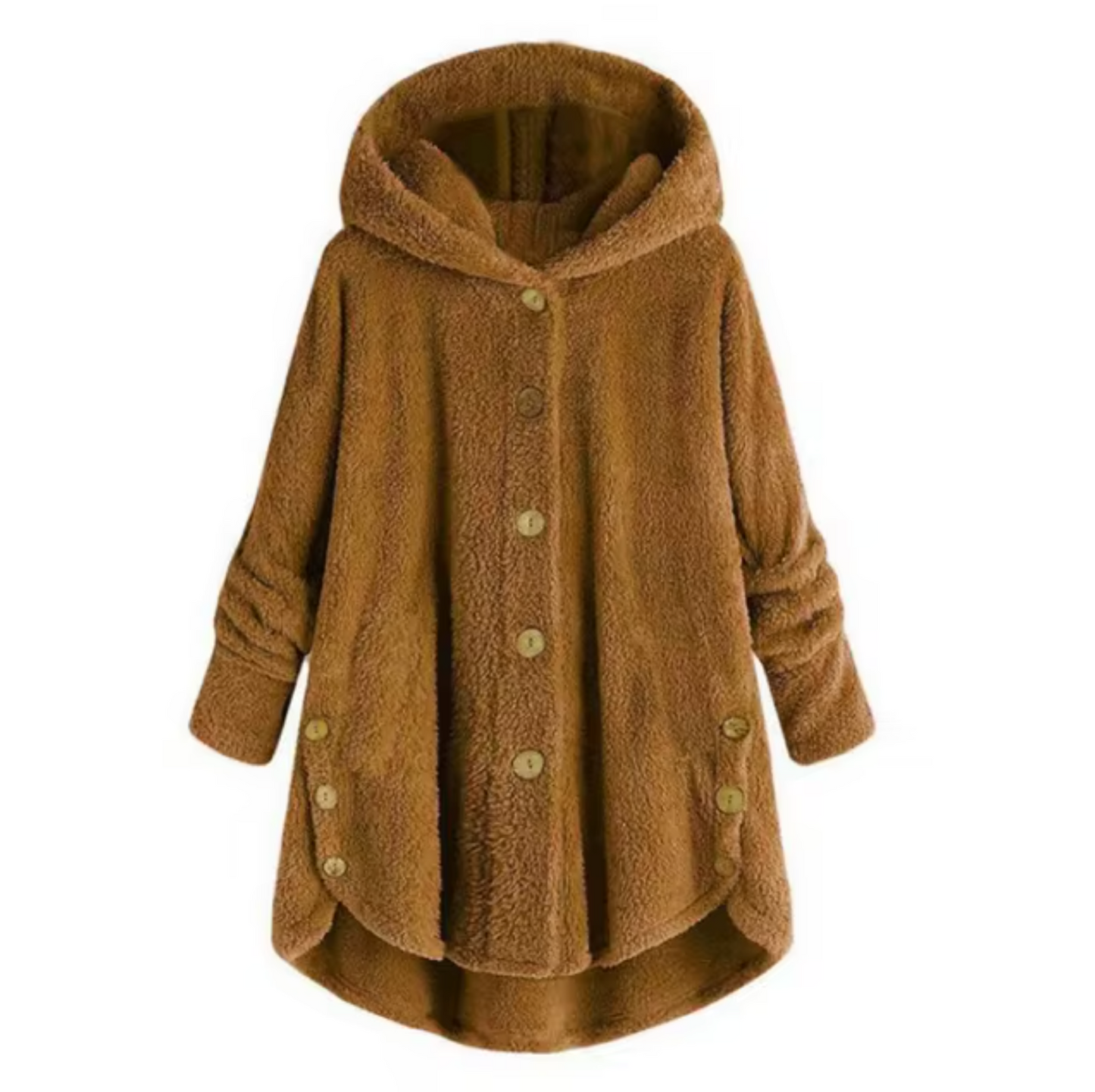 Nora - Pluche jas van wollen teddybeer
