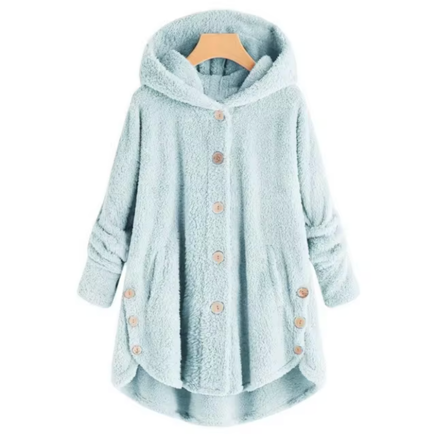Nora - Pluche jas van wollen teddybeer