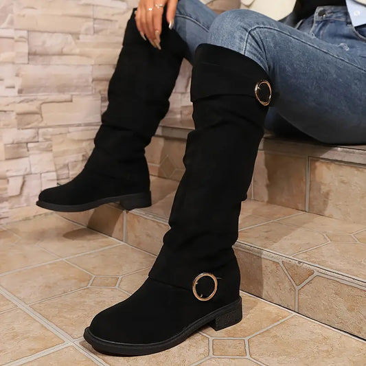 Esther Trendy Hoge Laarzen voor Dames