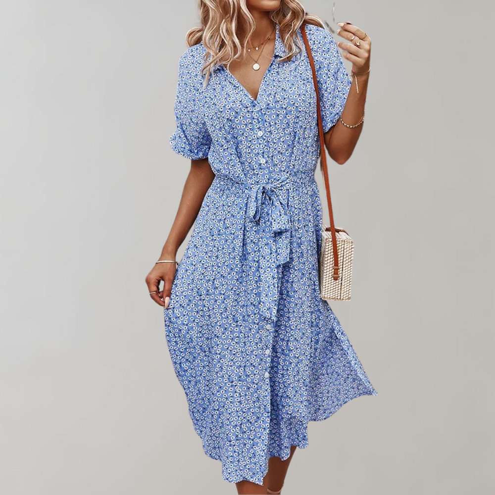 Janie Bloemen zomerjurk