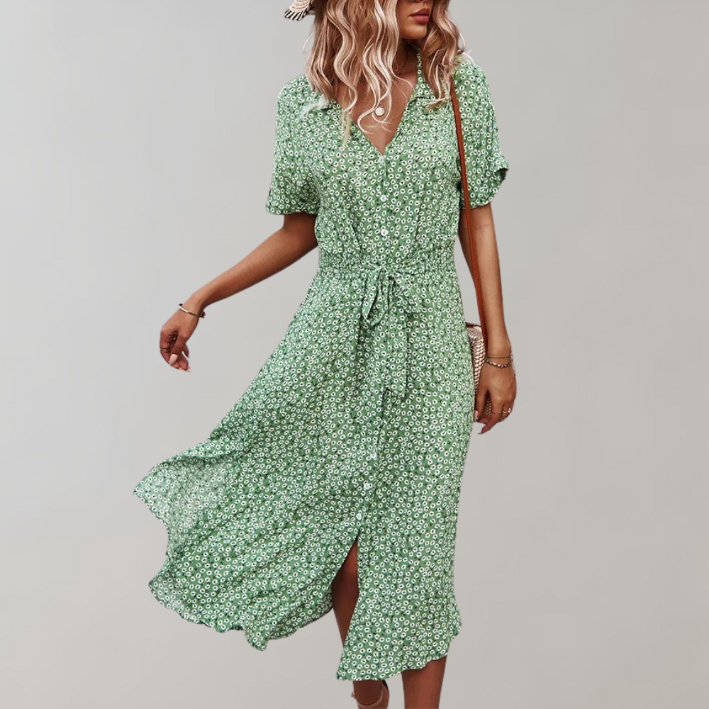 Janie Bloemen zomerjurk