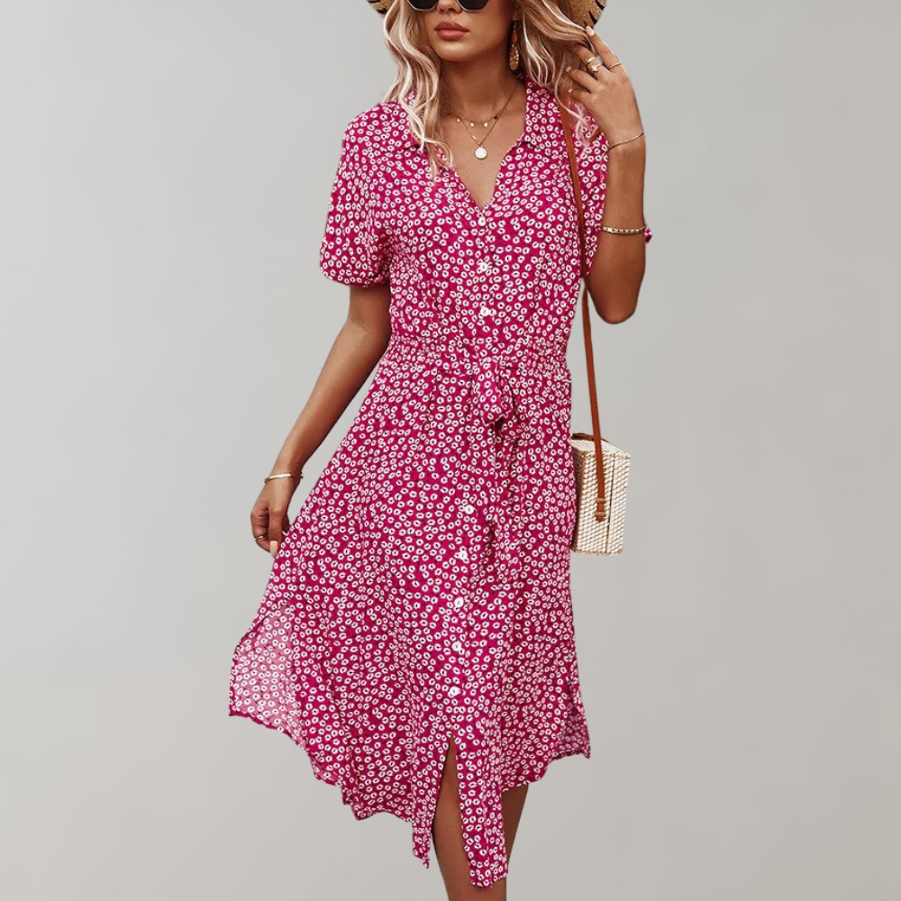 Janie Bloemen zomerjurk