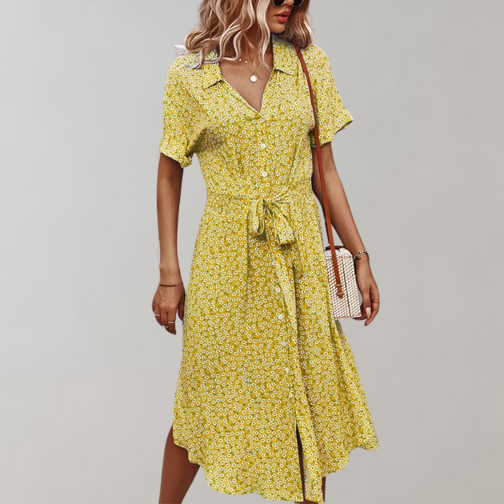 Janie Bloemen zomerjurk