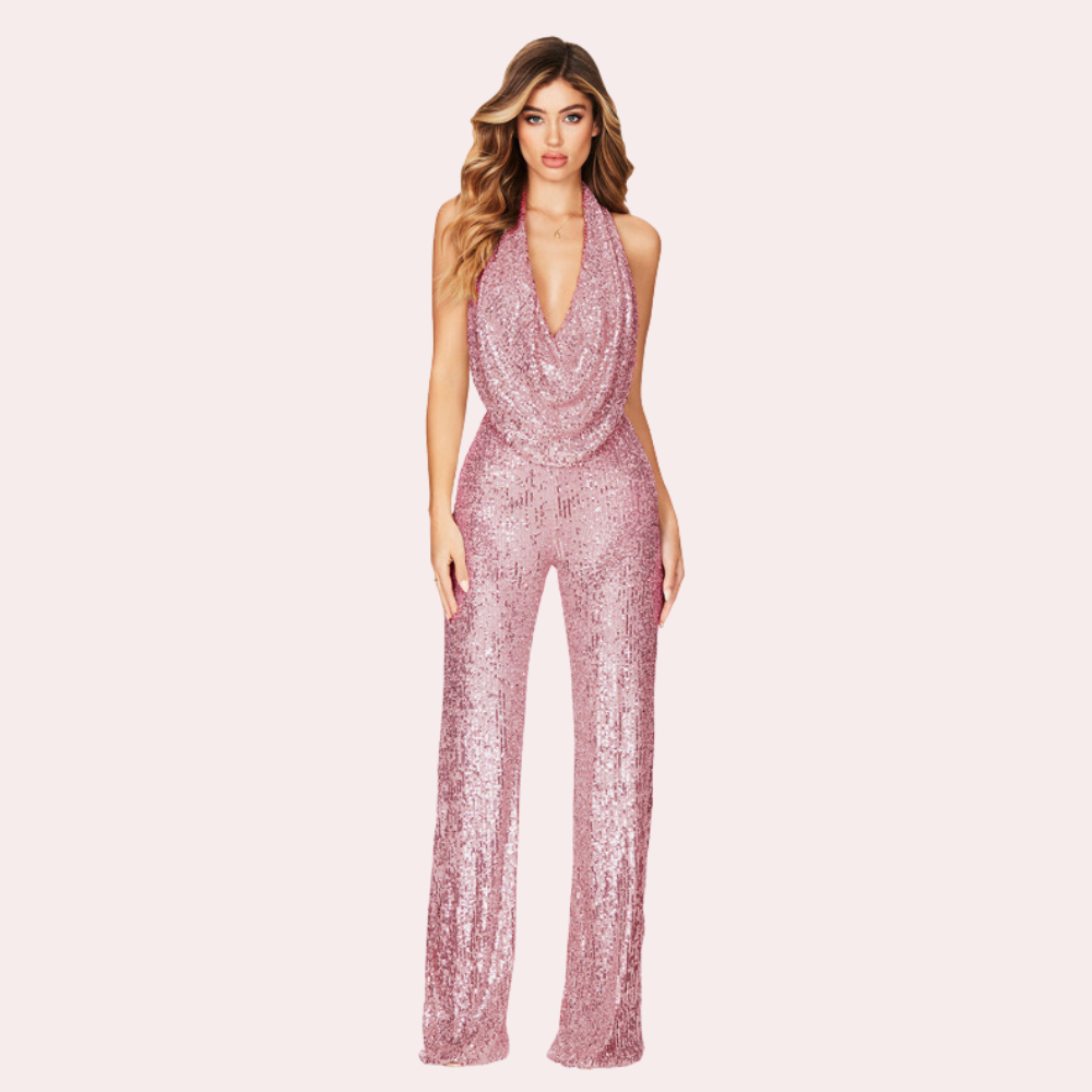 Eoghan Glamoureuze jumpsuit met subtiele glitters