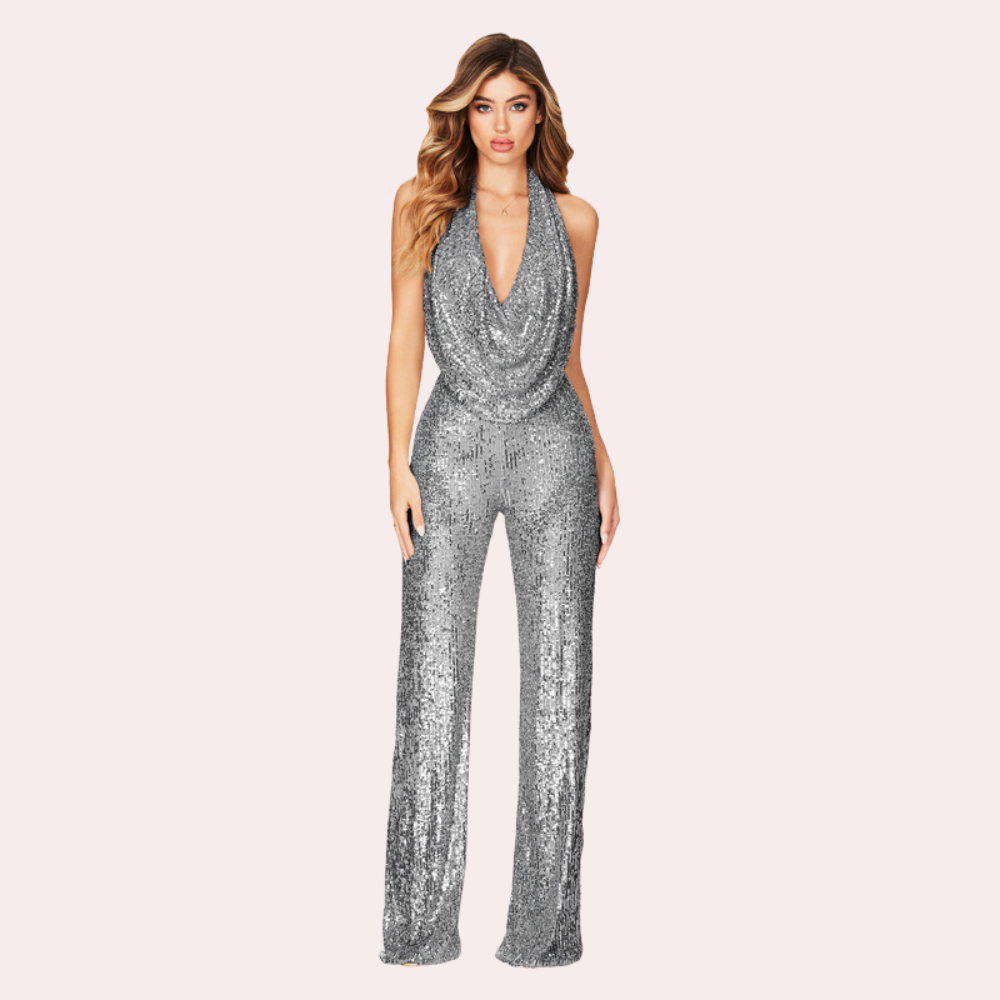 Eoghan Glamoureuze jumpsuit met subtiele glitters