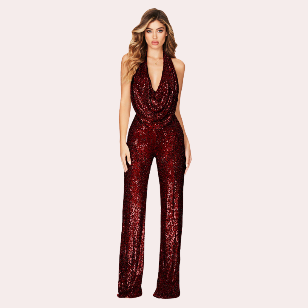 Eoghan Glamoureuze jumpsuit met subtiele glitters