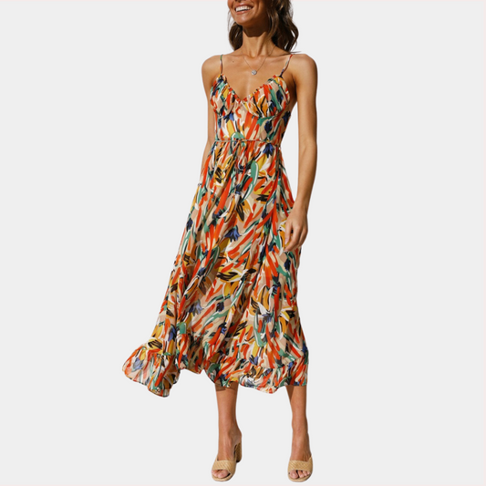 Trella Elegante zomerjurk voor dames