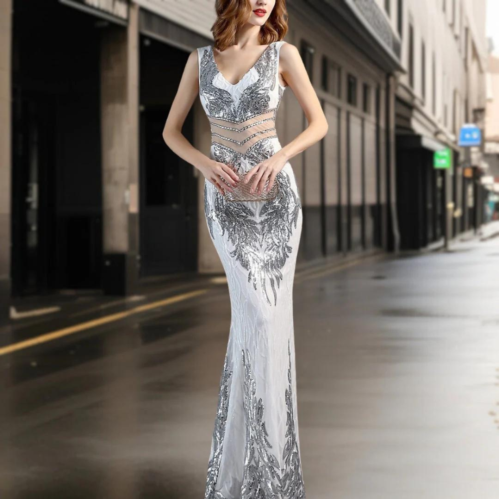 Raissa Elegante lange jurk voor dames