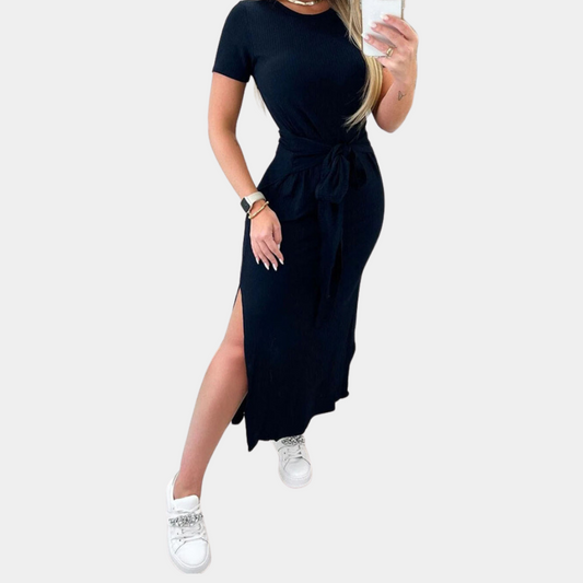 Katya Casual Jurk met Luipaardprint