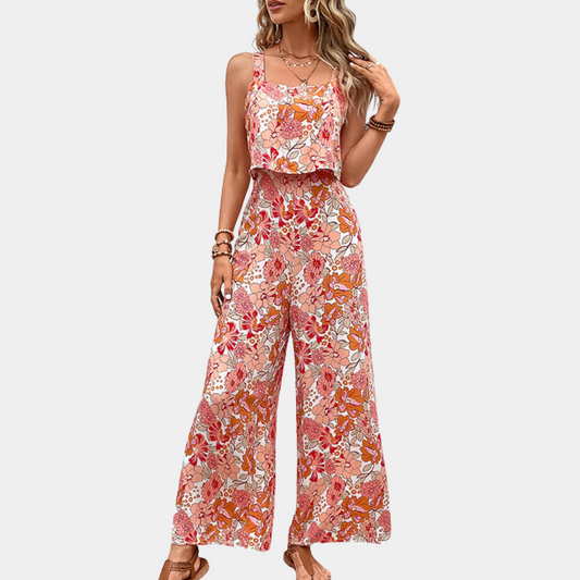 Desiree Dames Tijdloze Bloemen Jumpsuit