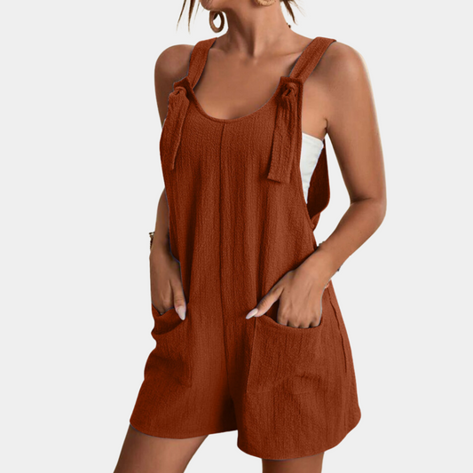 Mila Ontspannen Pasvorm Jumpsuit
