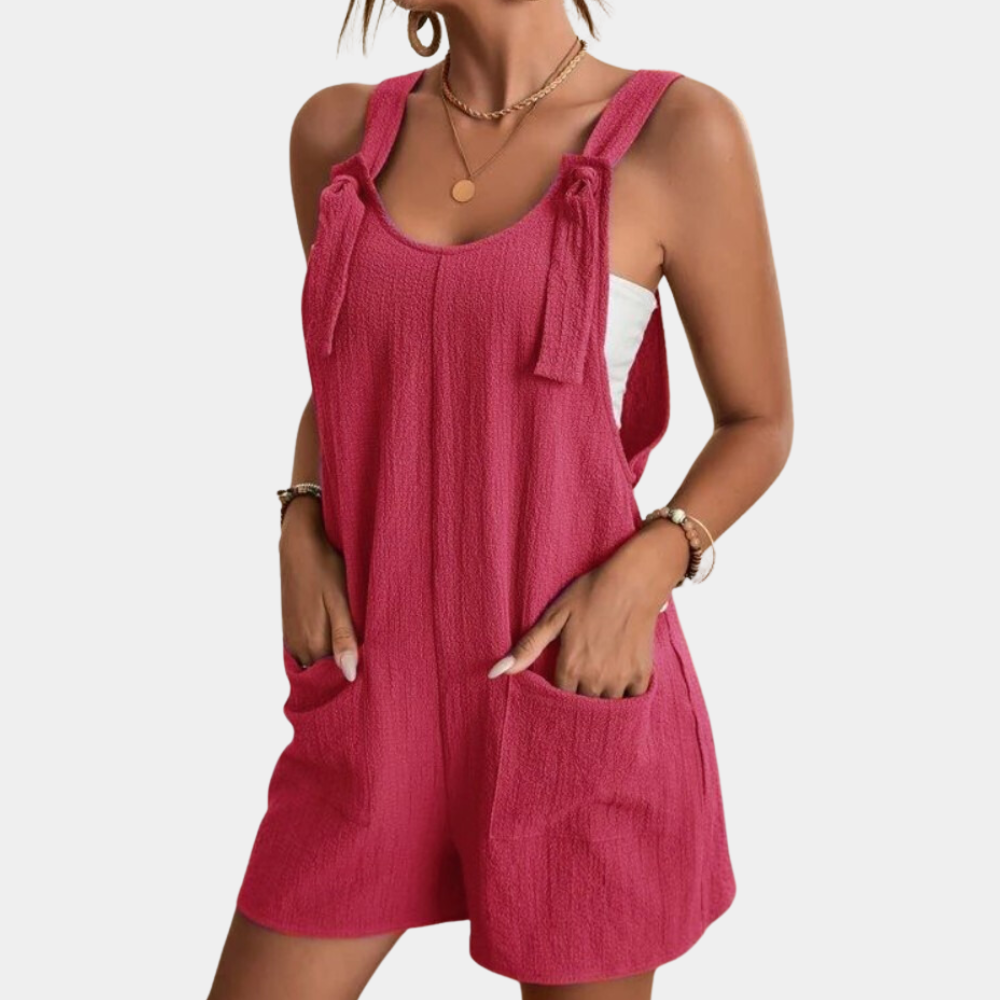 Mila Ontspannen Pasvorm Jumpsuit