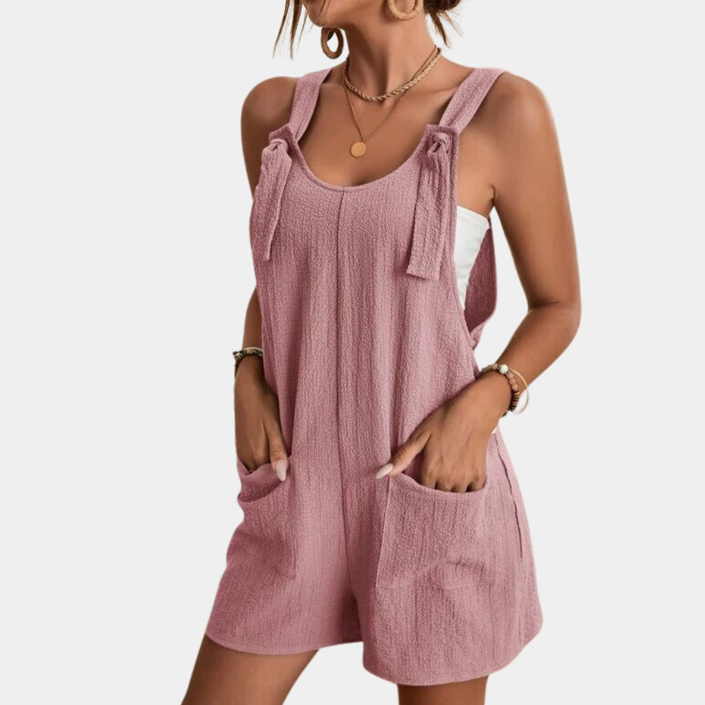 Mila Ontspannen Pasvorm Jumpsuit