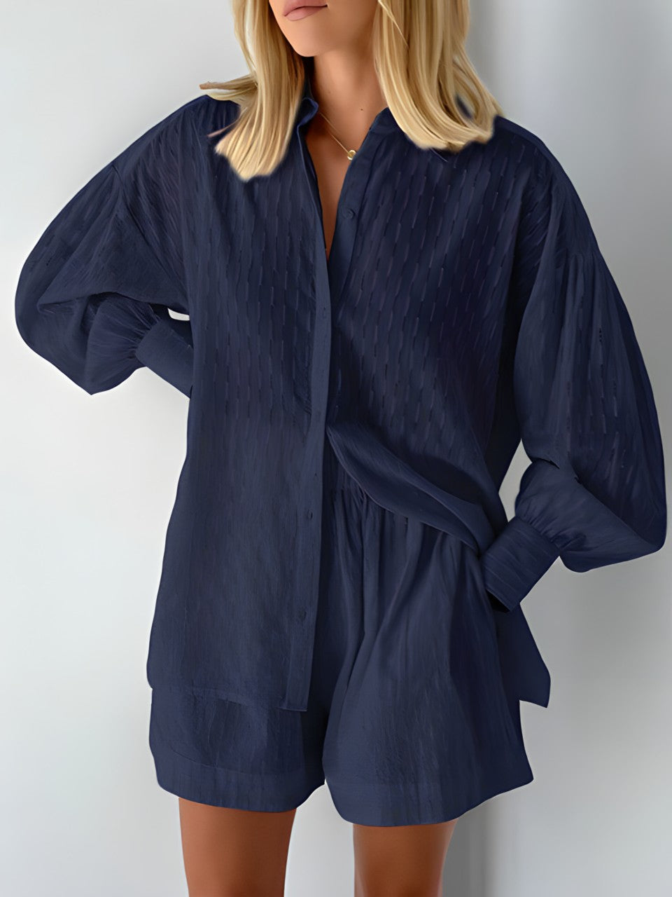 Elena - Elegant shirt en korte broek