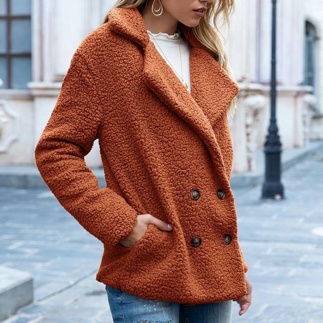 Elegant jasje van imitatiebont