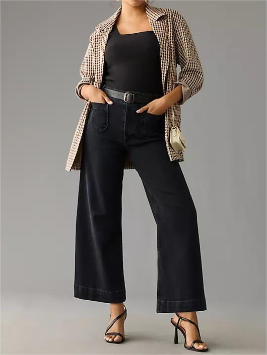 Chelsey - Stretchy Broek met Hoge Taille