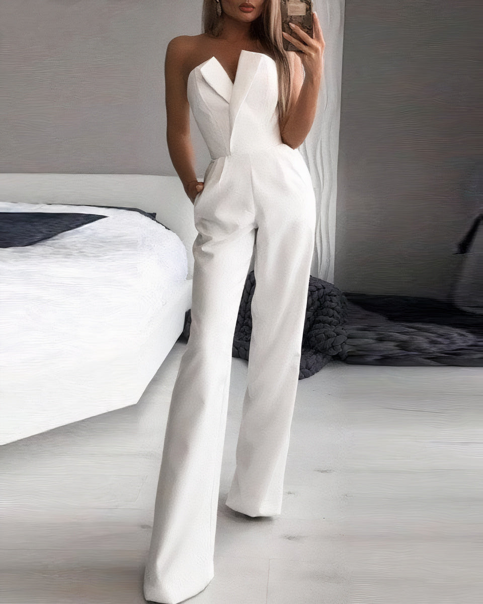 Mouwloze jumpsuit Dorte