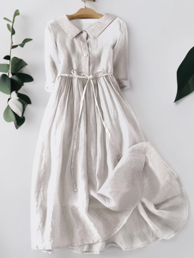 Daphne Literaire rechte jurk