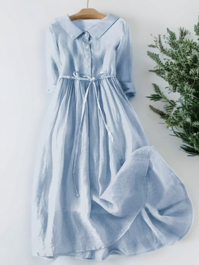 Daphne Literaire rechte jurk