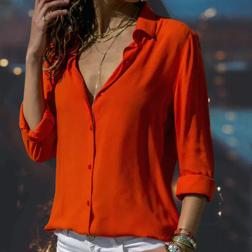 Monika - Feestelijke blouse voor dames - Licht en elegant voor de lente