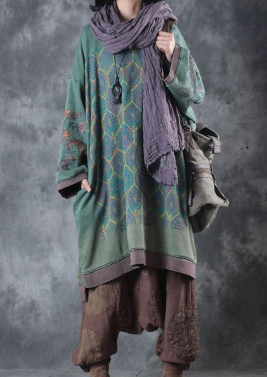 Donella Ohals midi oversized jurk