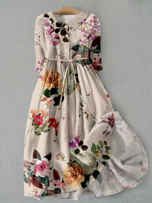Eleanor Bloemenjurk ongedwongen elegantie