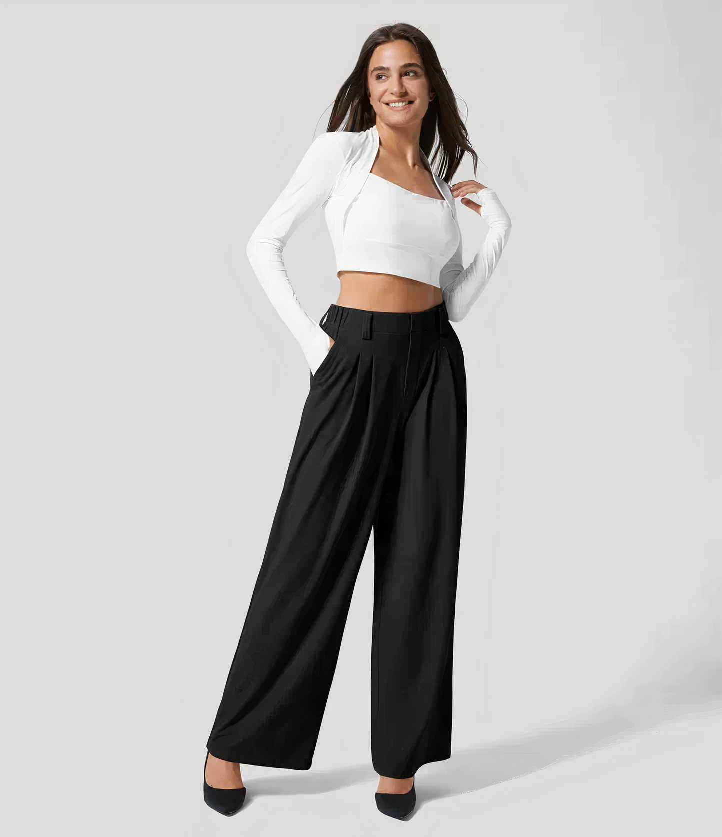 Georgia - Broek met hoge taille