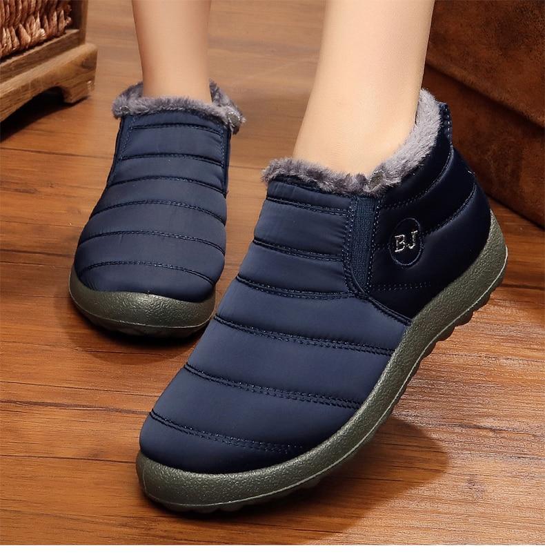 Gevoerde winterlaarzen / winterlaarzen blina warm, comfortabel & stijlvol