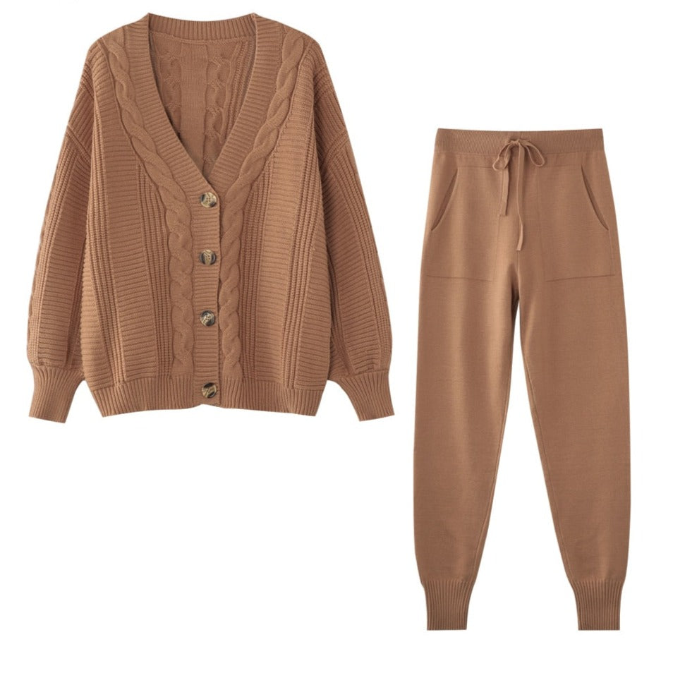 AnneliesSet I Comfortabele 2delige Set Voor Dames I Vest En Broek