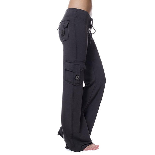 Mischa - Strakke Cargo Broek voor Vrouwen