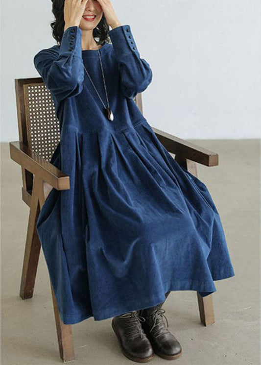 Kailey Corduroy herfst/winter elegante jurk