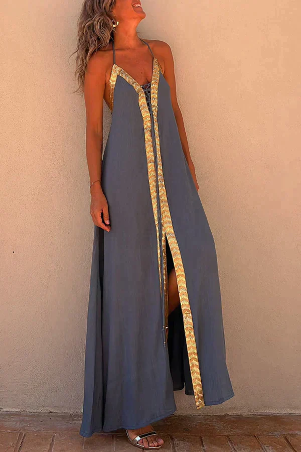Kaz Lange zomerjurk in trendy stijl