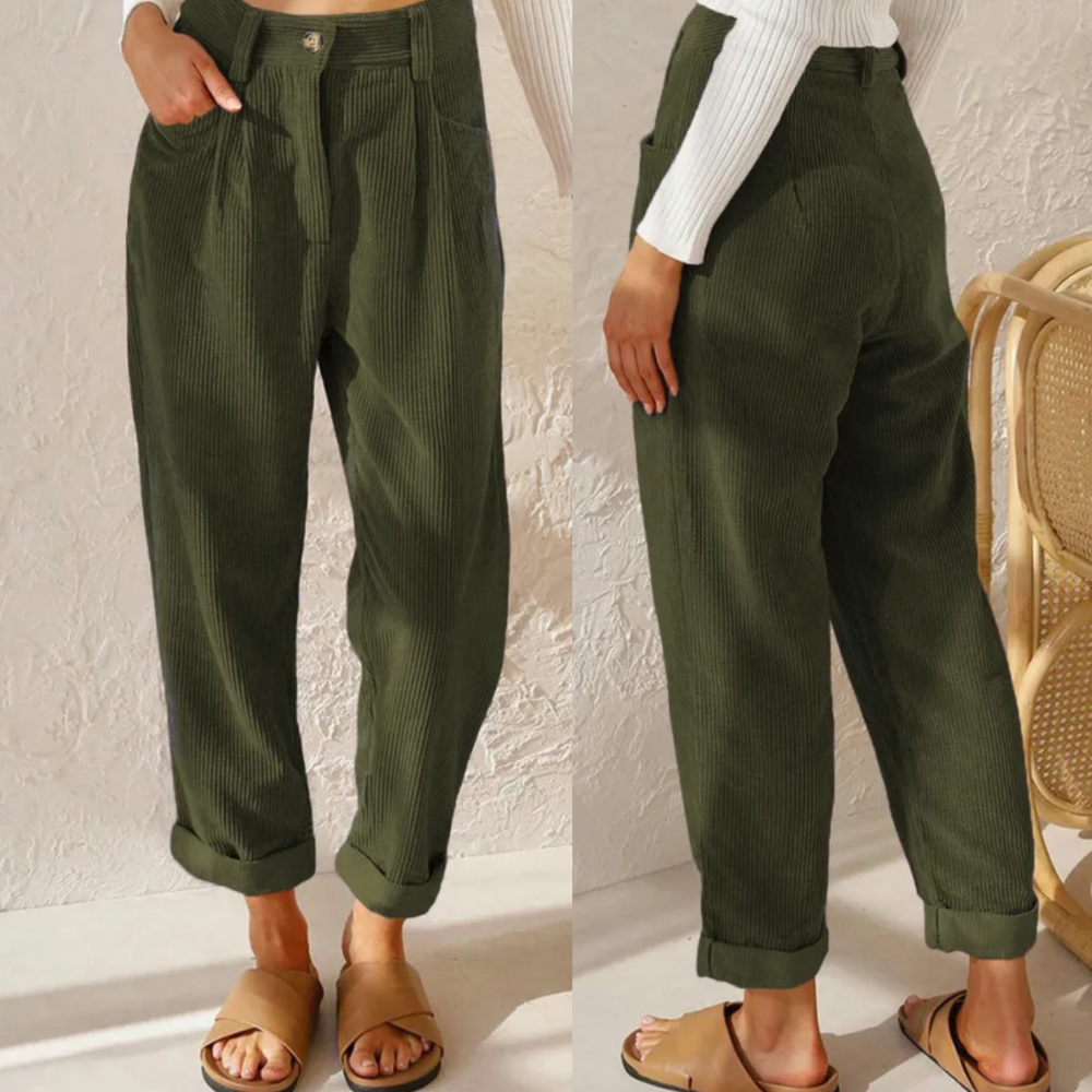 ALINE - Stijlvolle Corduroy Broek