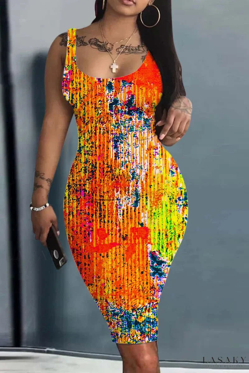 Kyle Casual jurk met sweetheart halslijn in een elegante stijl