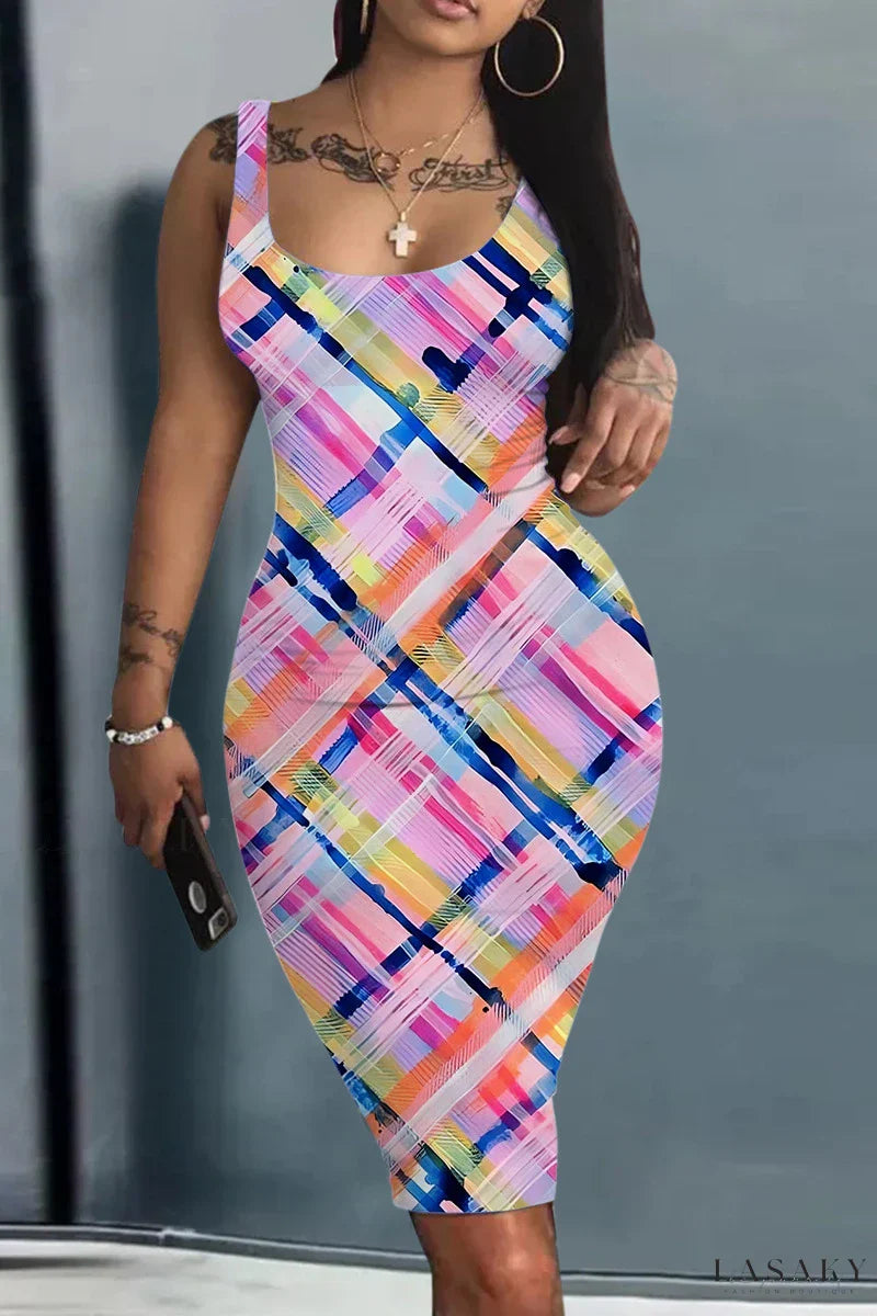 Kyle Casual jurk met sweetheart halslijn in een elegante stijl