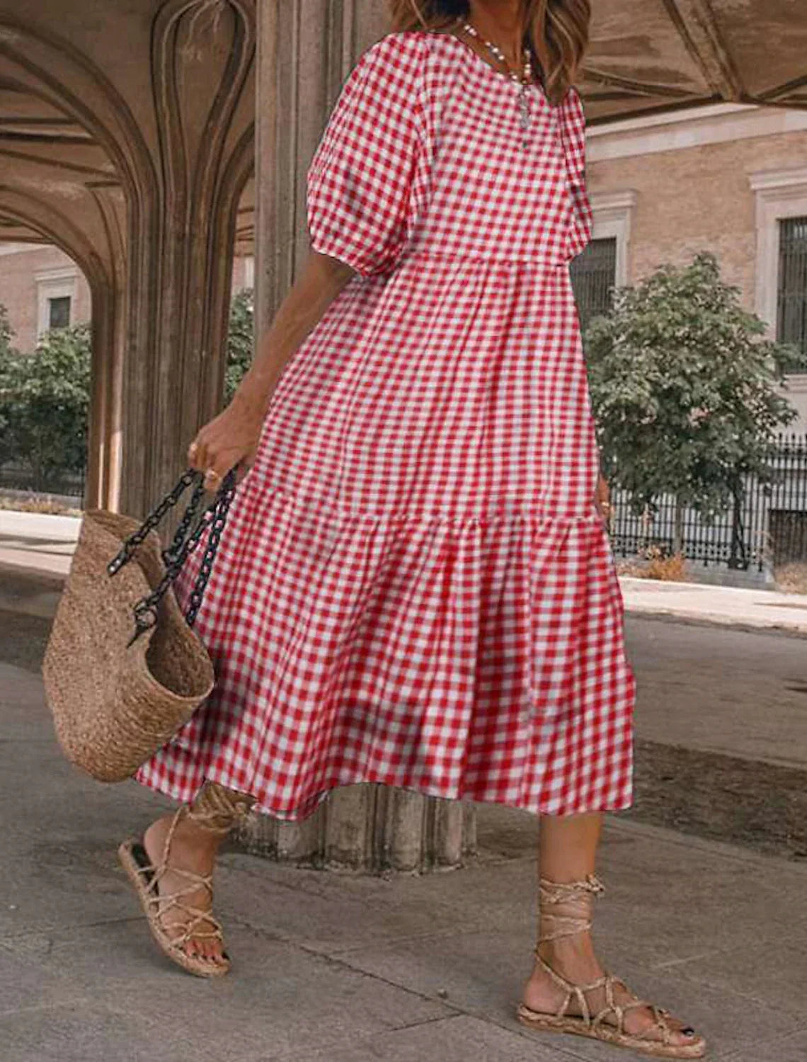 Lattisha Vrouw Casual jurk