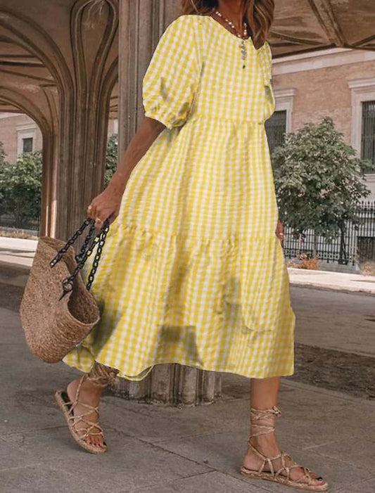 Lattisha Vrouw Casual jurk