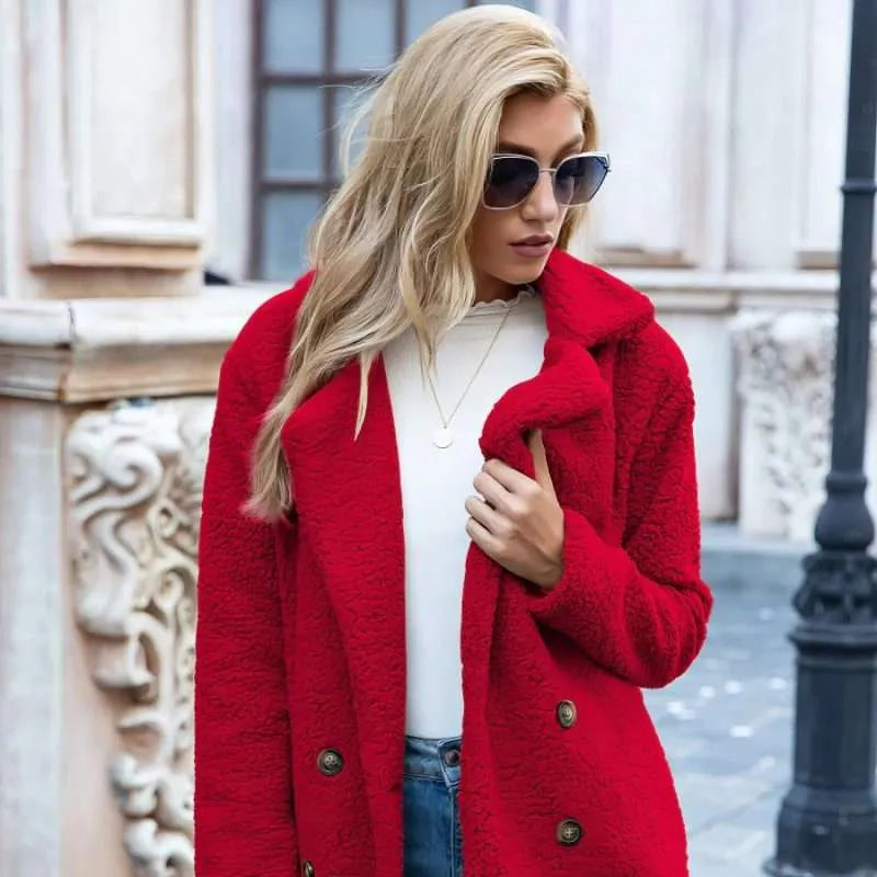 en comfortabele jas Abrela