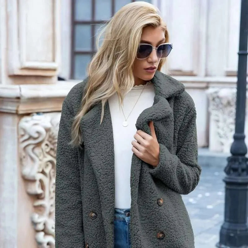 en comfortabele jas Abrela