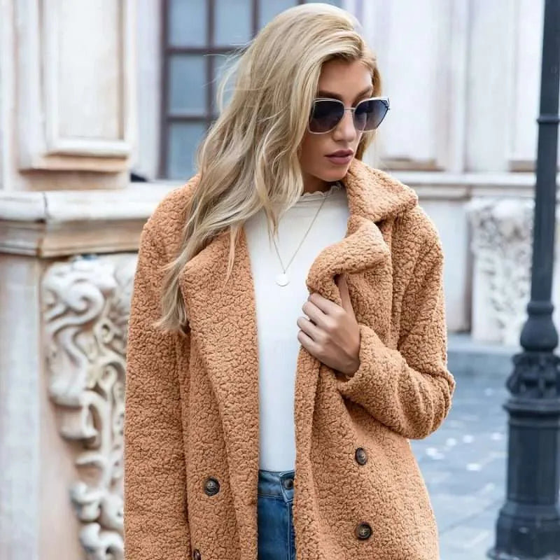 en comfortabele jas Abrela