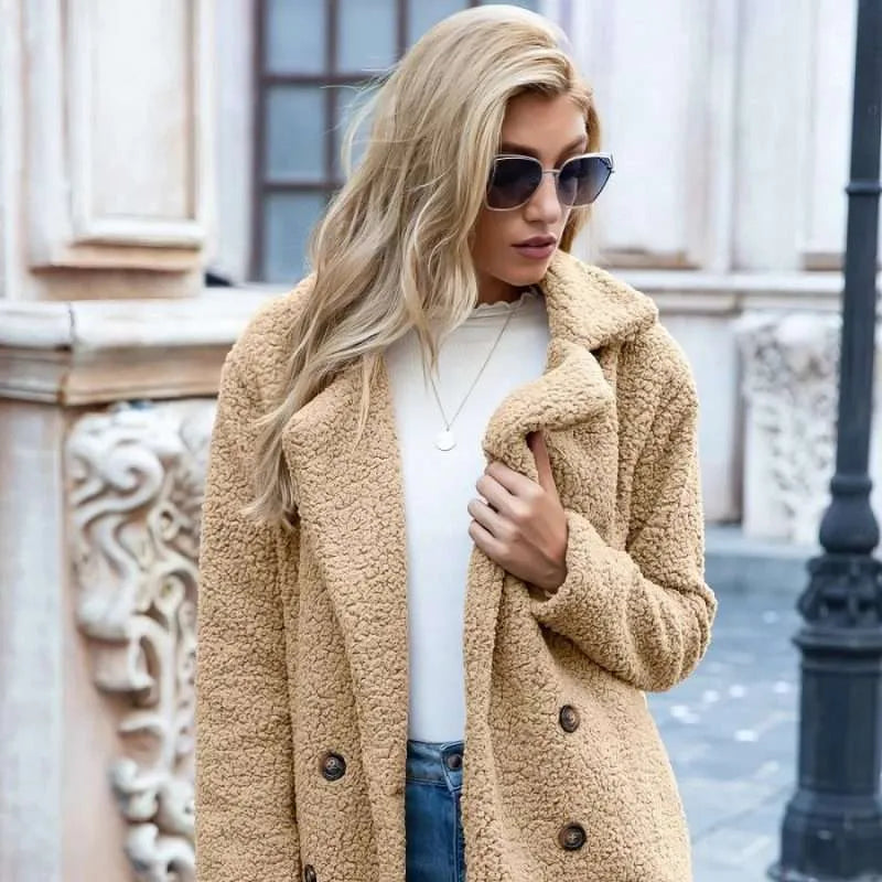 en comfortabele jas Abrela